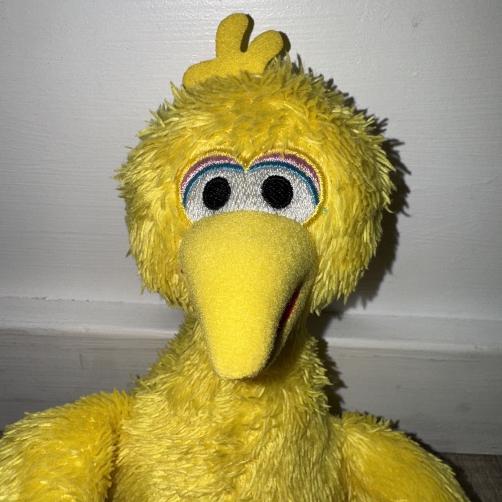 Hasbro Sesame Street Big Bird Plush 9" Stuffed Animal Toy - Picture 2 of 9